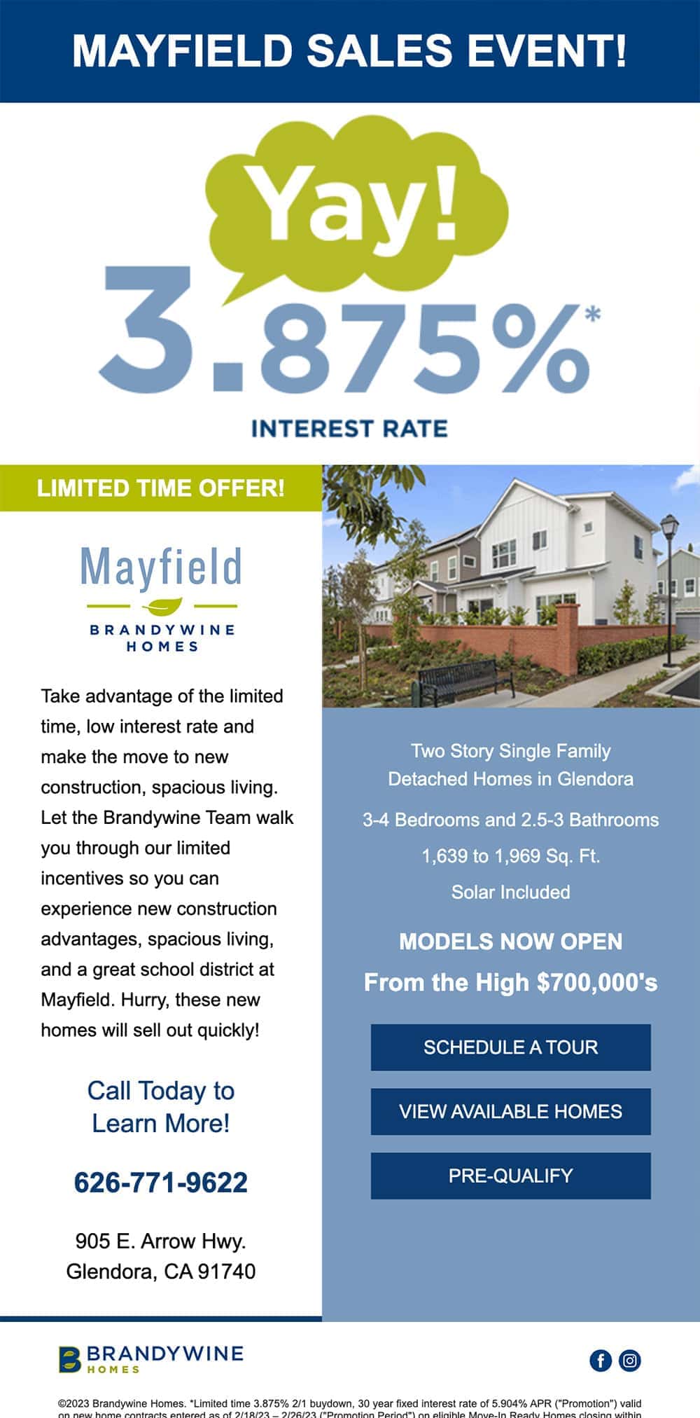 Mayfield email marketing